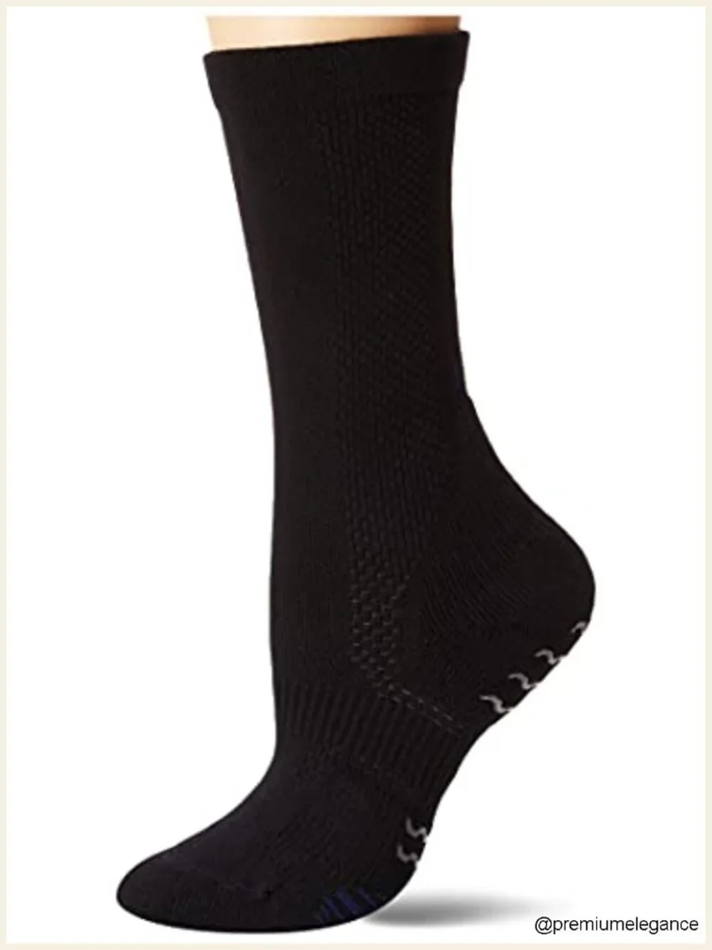 Dance Ballet Flats Socks with Grip Control Lines for Pirouettes